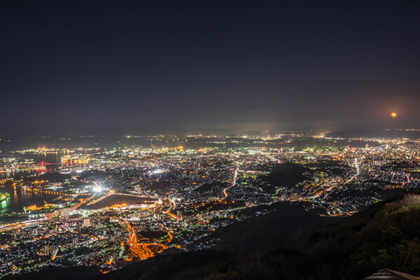 皿倉山の夜景