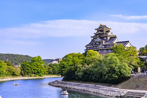 岡山城